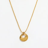 Paisley Round Charm Bead Necklace