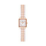 Quaintrelle Square Rose Gold/Silver Link 22*24mm