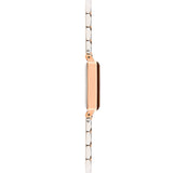 Quaintrelle Square Rose Gold/Silver Link 22*24mm