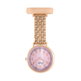 Aurora Pink Mother of Pearl/Rose Gold Link Fob 35