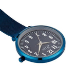 Aurora Silver/Blue Mesh Fob 35