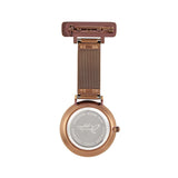 Aurora Rose Gold/Coffee Mesh Fob 35