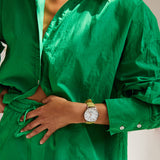 Jumeirah Pearl/Rose Gold/Lime Interchangeable 36