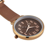 Aurora Rose Gold/Coffee Mesh Fob 35