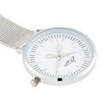 Aurora White/Silver Mesh Fob 35