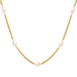 Isla Pearl Chain Necklace