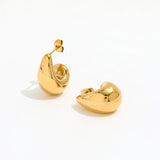 Leia Dome Earrings