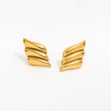 Orelia Oversized Ridge Studs