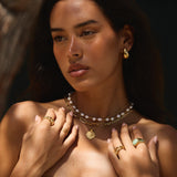 Soleil Sun Coin Necklace