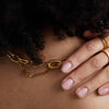 Harper Chunky Interlock Toggle Necklace