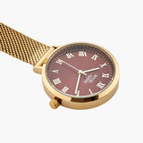 Meraki Cherry/Gold Mesh Fob 35