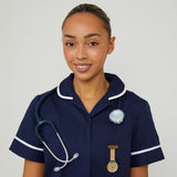 Aurora Glitter Rainbow/Gold Mesh Fob 35