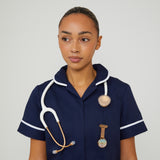 Aurora Glitter Rainbow/Rose Gold Mesh Fob 35