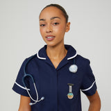 Aurora Glitter Rainbow/Silver Mesh Fob 35