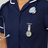 Aurora Glitter Rainbow/Silver Mesh Fob 35