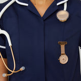 Aurora Rose Gold Mesh Fob 35