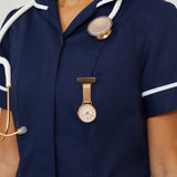 Aurora Rose Gold Mesh Fob 35