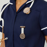 Aurora Rose Gold/Grey Leather Fob 35