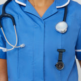 Aurora Rose Gold/Blue Mesh Fob 35