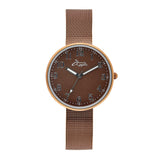 Sample - Empress Silver/Coffee Mesh 35