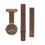 Sample - Empress Silver/Coffee Mesh 35