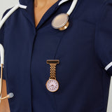 Aurora Pink Mother of Pearl/Rose Gold Link Fob 35