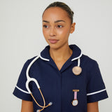 Meraki Rose Gold/Marble/Pink Leather Fob 35