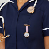 Meraki Rose Gold/Marble/Pink Leather Fob 35