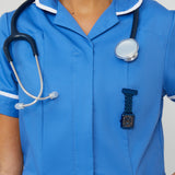 Eunoia Rose Gold/Blue Link Fob 28