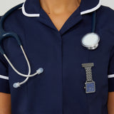 Eunoia Navy/Silver Link Fob 28