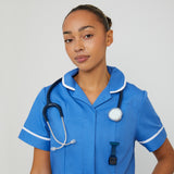 Eunoia Rose Gold/Blue Mesh Fob 28