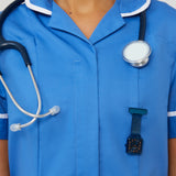 Eunoia Rose Gold/Blue Mesh Fob 28