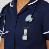 Eunoia Marble/Rose Gold/Silver Mesh Fob 28