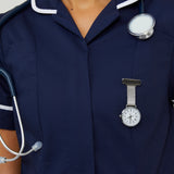 Aurora White/Silver Mesh Fob 35