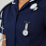 Aurora White/Silver Mesh Fob 35