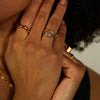 Mia Chunky Ribbed Gold Ring