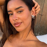 Orelia Oversized Ridge Studs