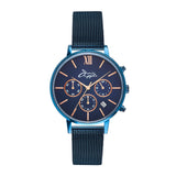 🎁 Marseille Rose Gold/Blue Multifunctional Interchangeable 38 (100% off)