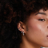 Etta Plain Hoop Earrings