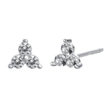 Maeve Silver Stud Earrings