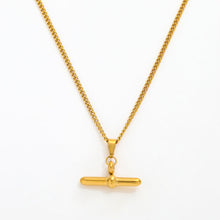  Ivy T Bar Gold Necklace