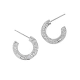 Estee Cubic Zirconia Hoop Earrings