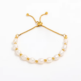 Rae Pearl Bead Slider Bracelet
