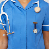 Meraki Mother of Pearl/Rose Gold/Navy Leather Fob 35