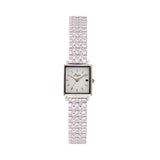 Quaintrelle Square White/Silver Link 22*24mm