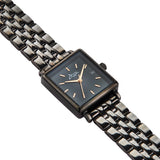Quaintrelle Square Rose Gold/Gunmetal Link 22*24mm