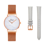 Jumeirah Marble/Rose Gold Interchangeable 36
