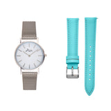 Metanoia Silver/Blue Petite Interchangeable 28