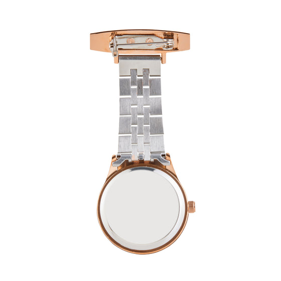 Callista Mother Of Pearl/Rose Gold/Silver Link Fob 35
