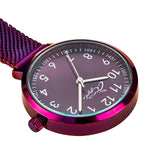 Meraki Silver/Purple Mesh Fob 35